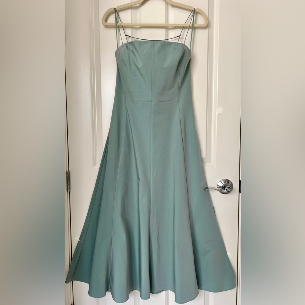 GIADA fern green maxi dress